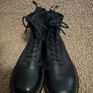 Dr. Martens Black Lace Up Boots